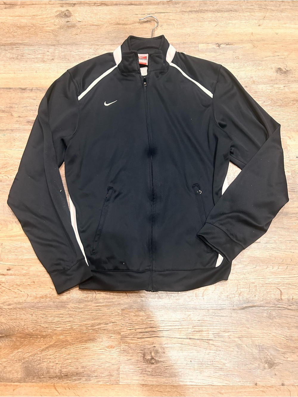 Vintage Team Nike Women’s Fit Dry Size Small Black Full-Zip Athletic Jacket